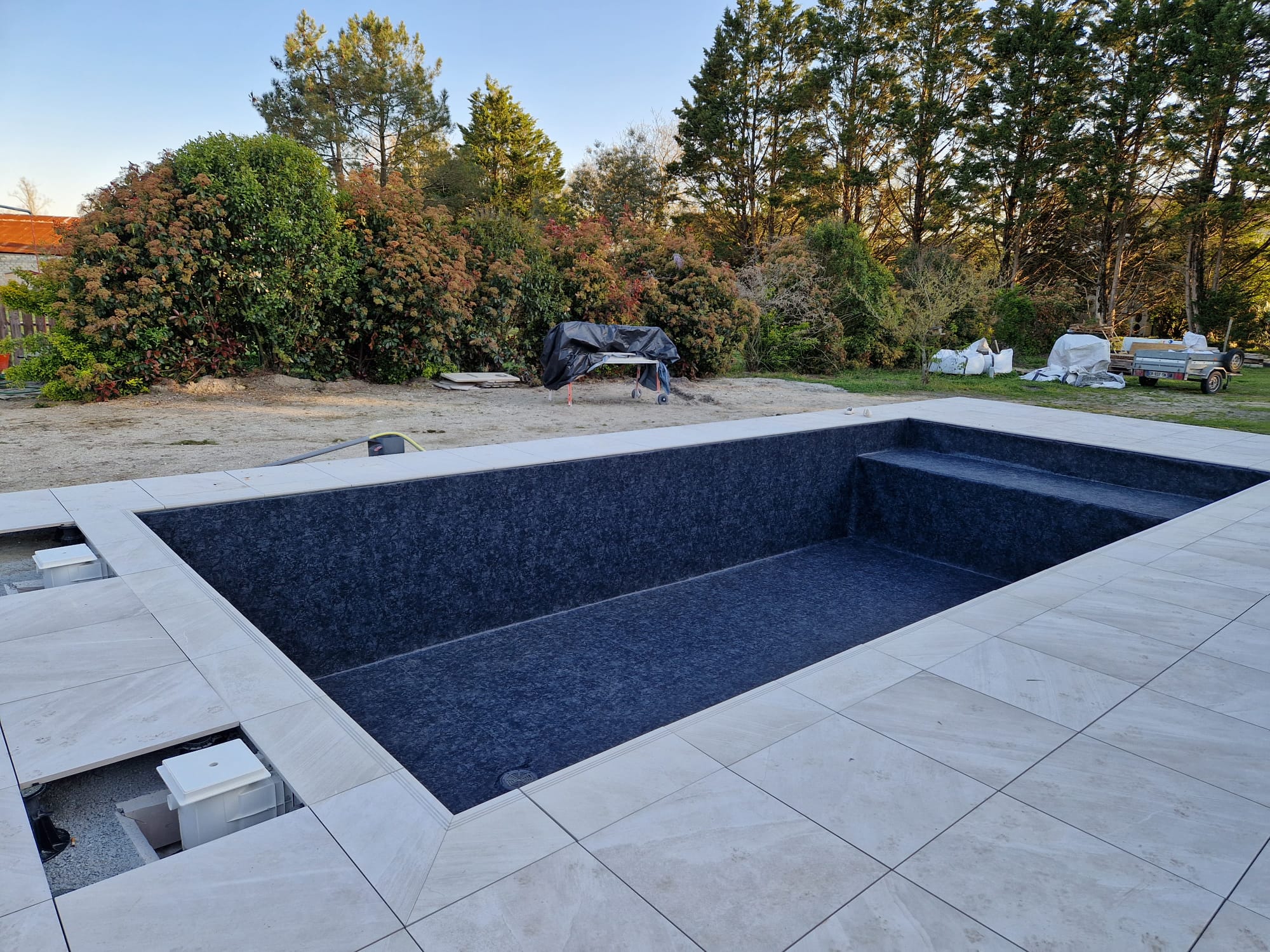 Piscine membrane armée PVC — Avensan